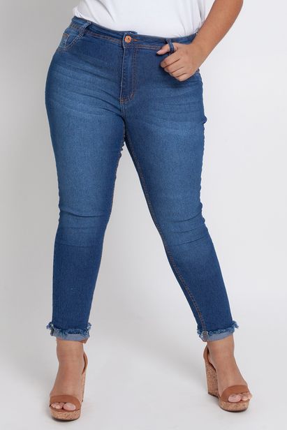 calça jeans feminina biotipo plus size