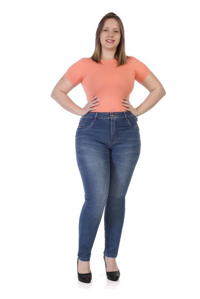 calca jeans feminina plus size