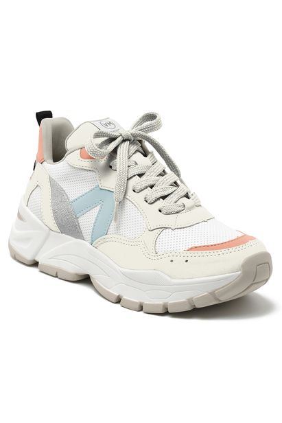 tenis chunky branco via marte